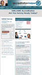 Mobile Screenshot of info.accreditationhelper.com